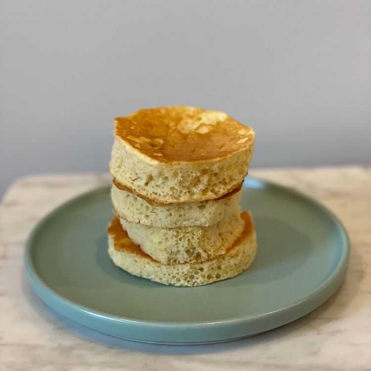 Japanese Soufflé Pancakes Tester Photo