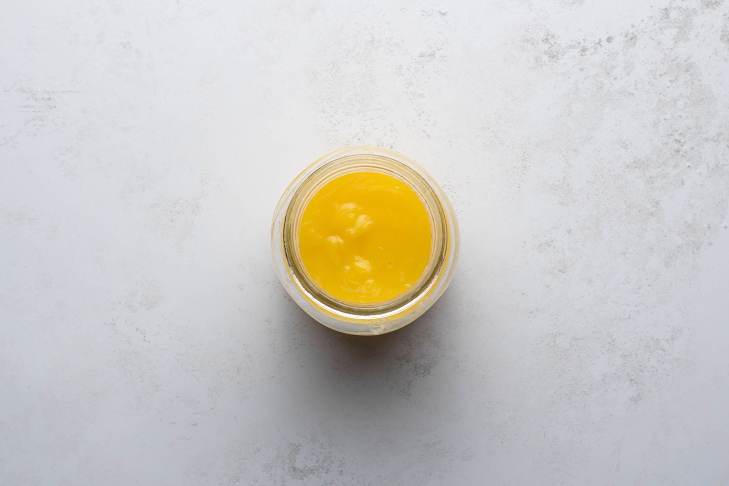 Instant Pot Lemon Curd in a glass container