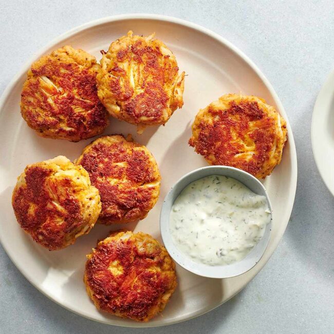 Receita de Bolinho de Caranguejo Keto