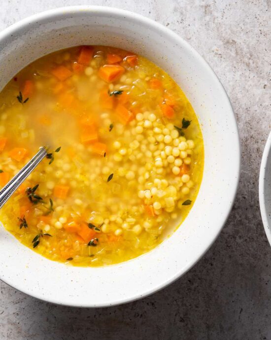 Sopa de Macarrão Torrado