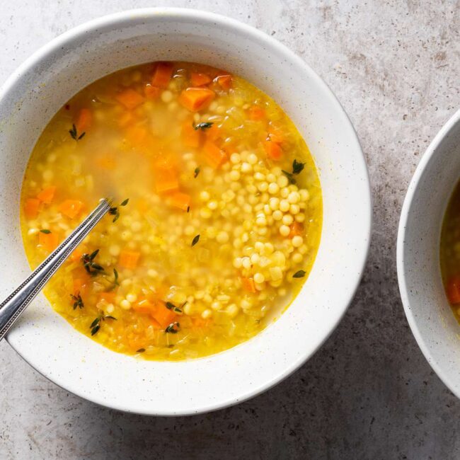 Sopa de Macarrão Torrado