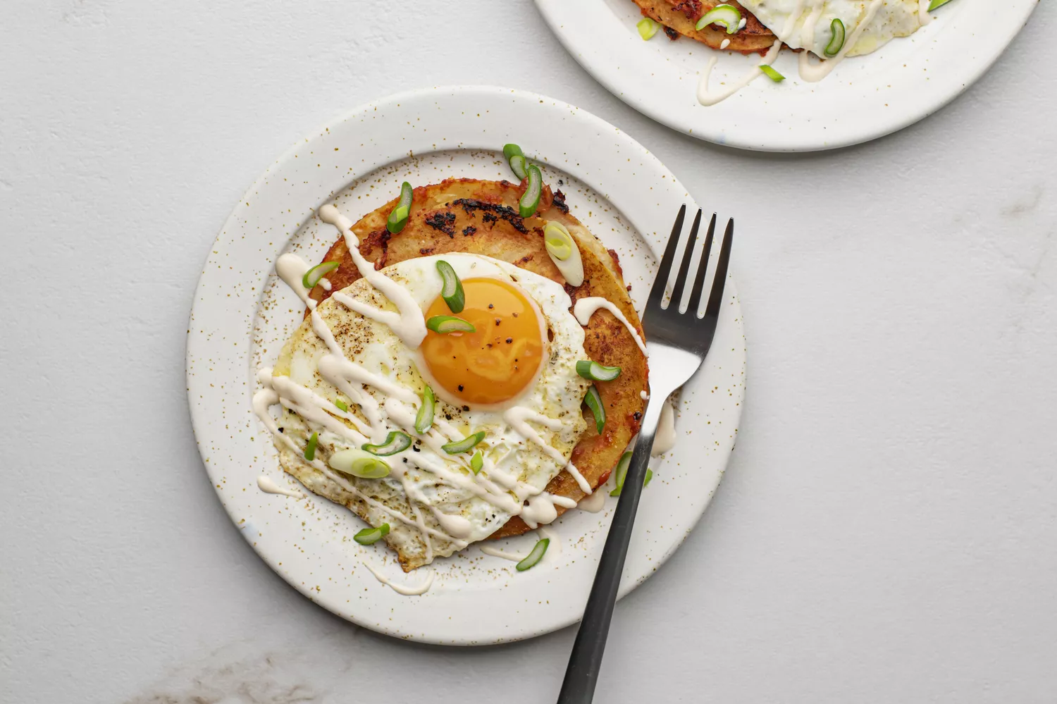 Servir quesadillas benedict