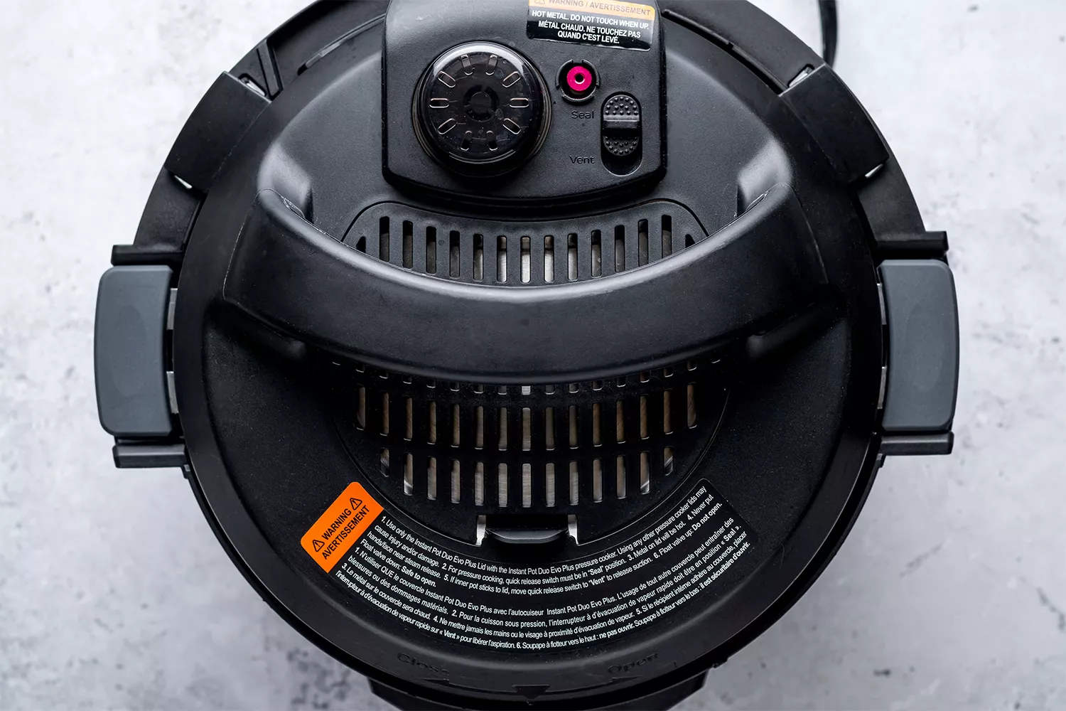 Cozinhando na panela de pressão em alta