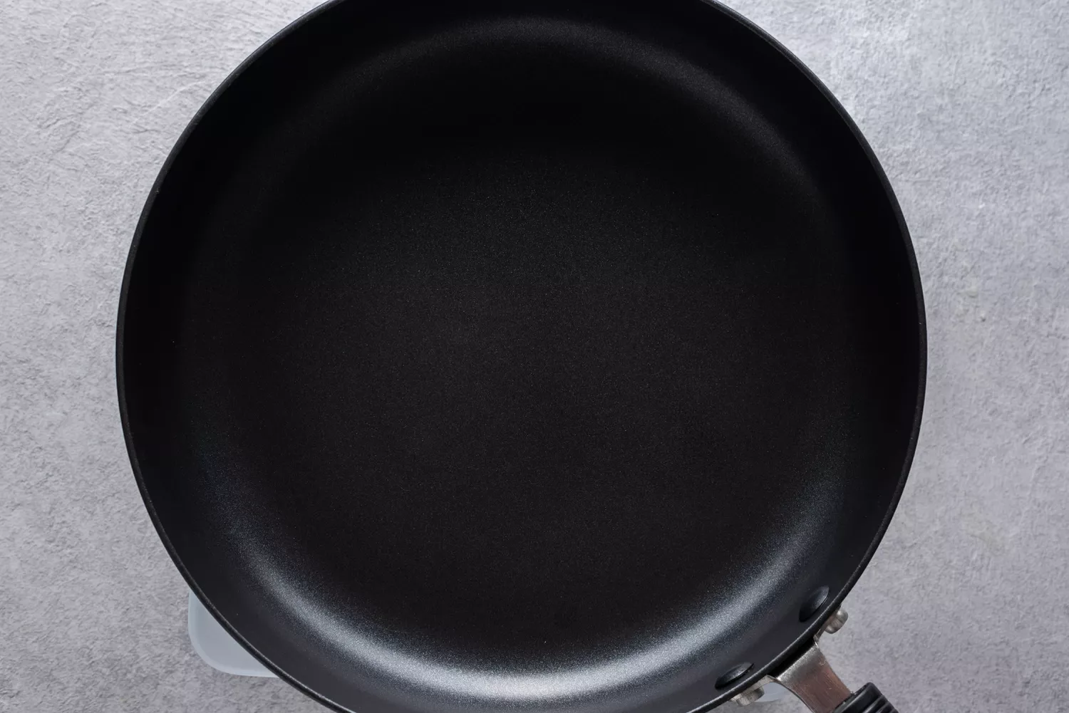 Heating a skillet