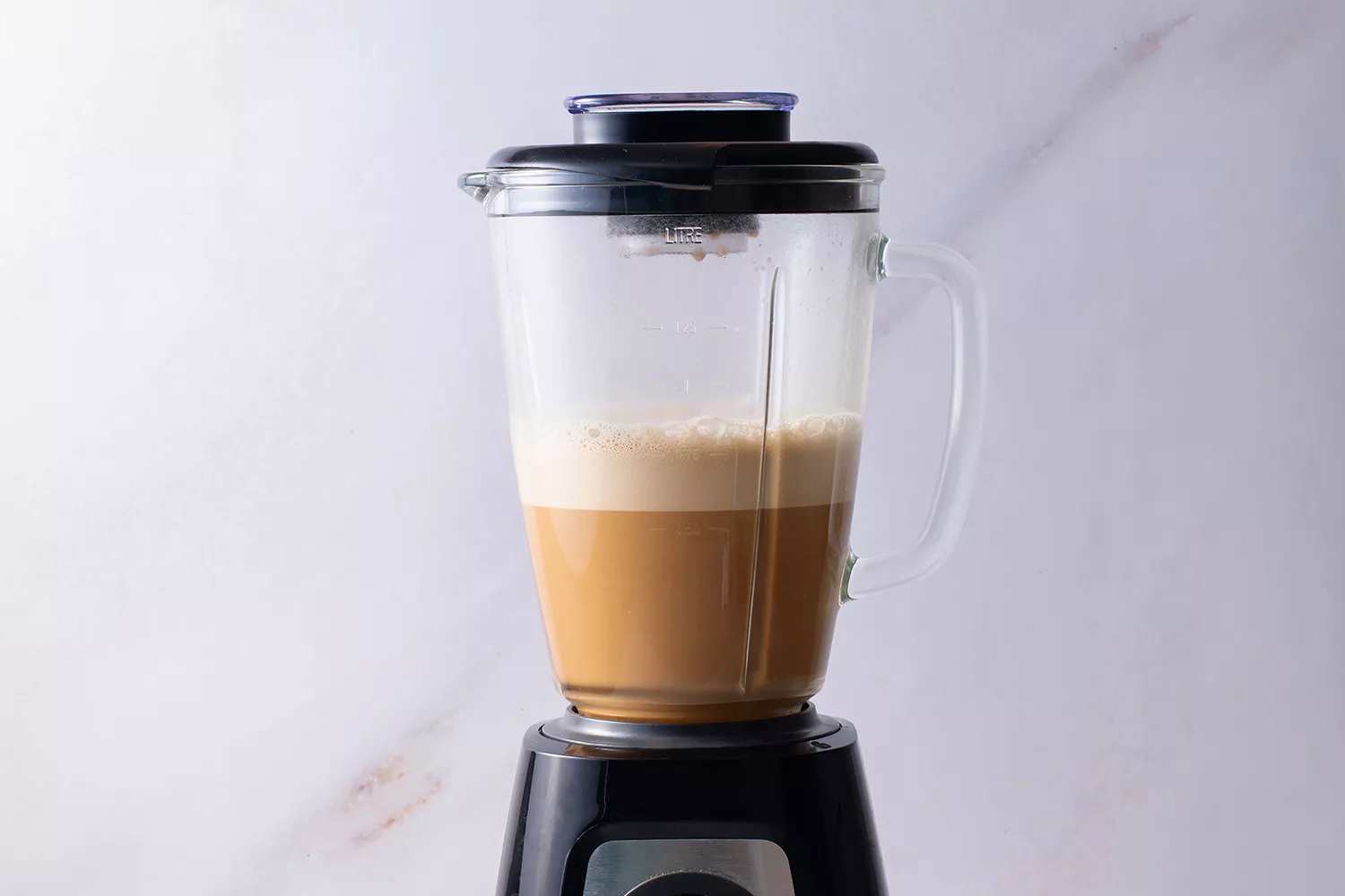 café à prova de balas no liquidificador