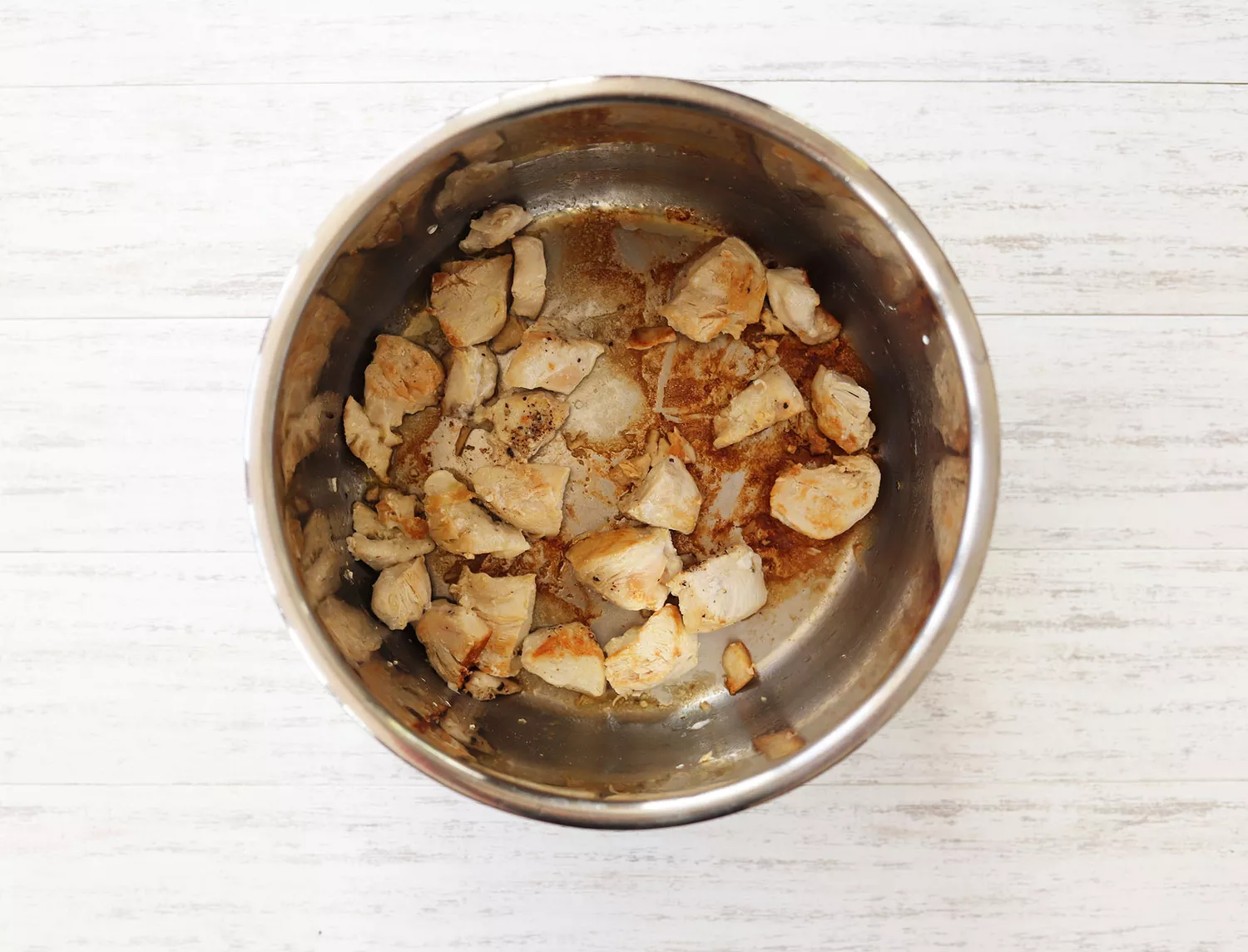 frango refogado na panela instantânea