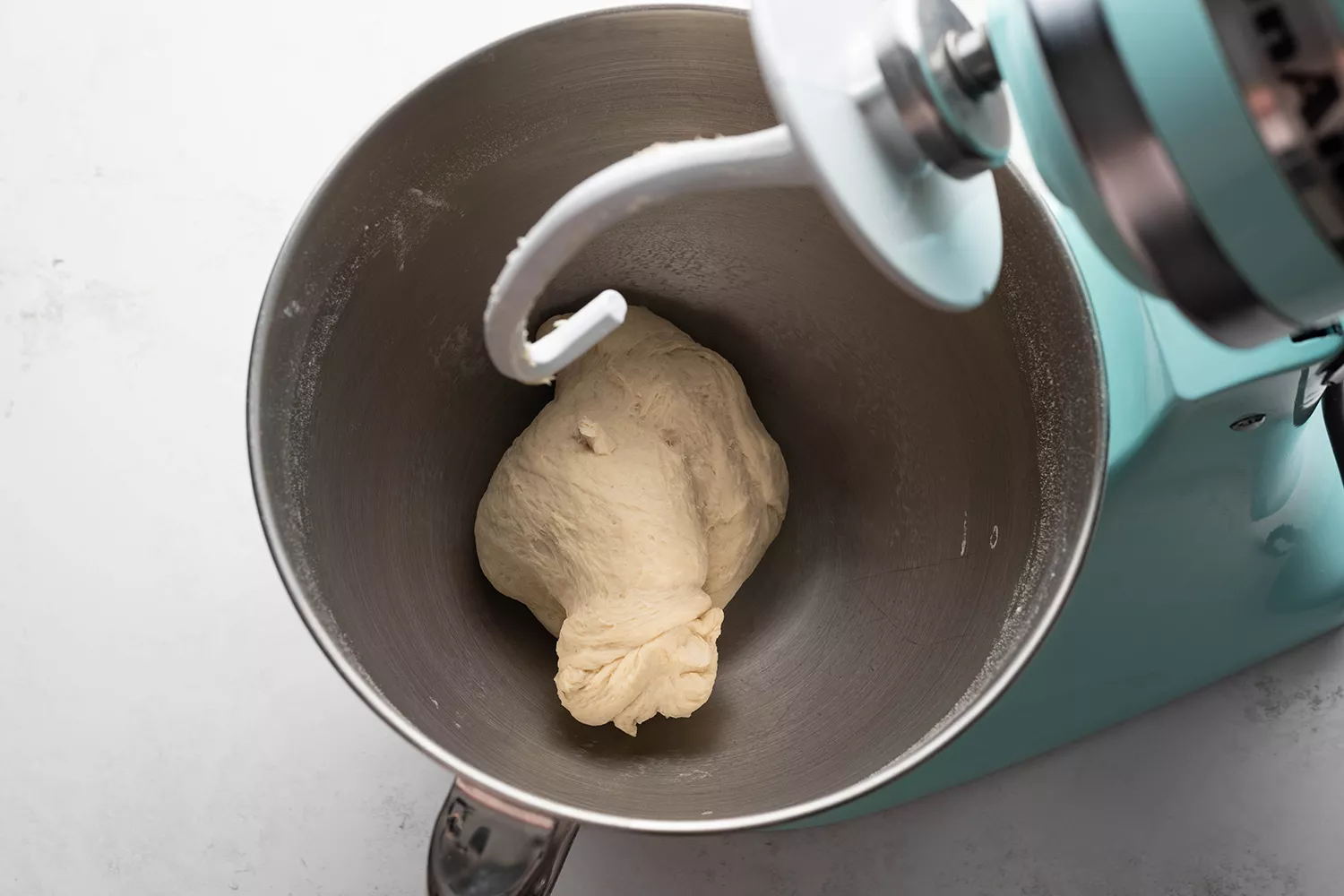 Massa em um misturador