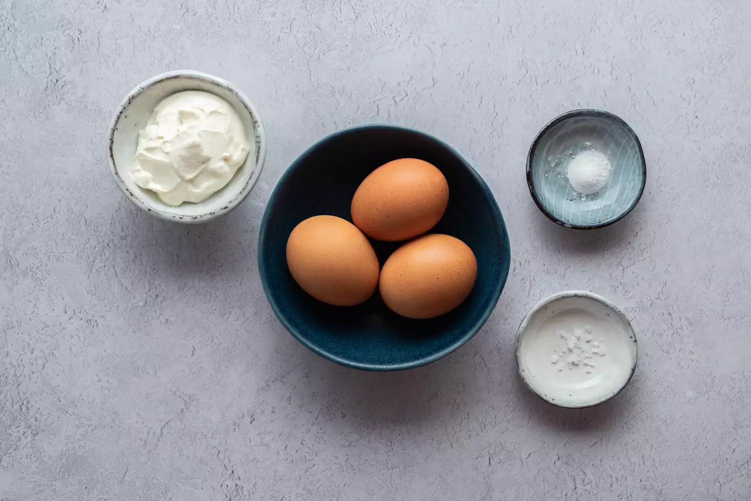 Ingredientes do Pão Nuvem