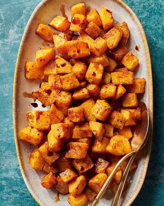 Abóbora Butternut na Air Fryer