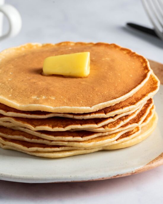 Panquecas Básicas com Baixo Teor de Gordura
