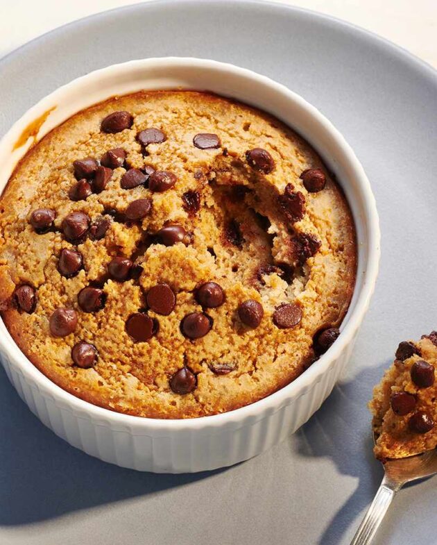 Receita de Aveia Assada Misturada