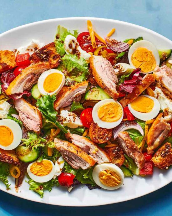 Salada de Frango do TikTok