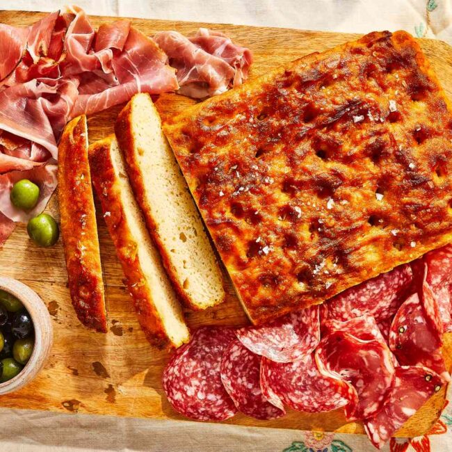 Focaccia sem glúten