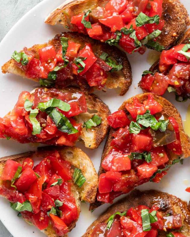 Como Fazer Bruschetta Clássica de Tomate