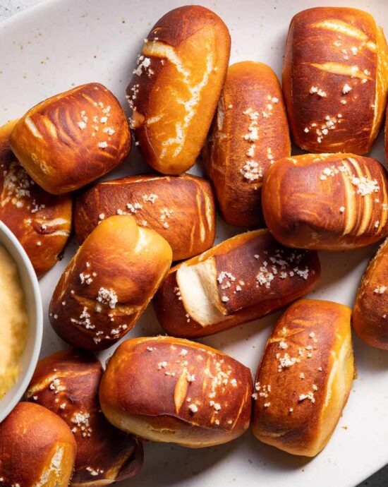 Bocadinhos de Pretzel Macio