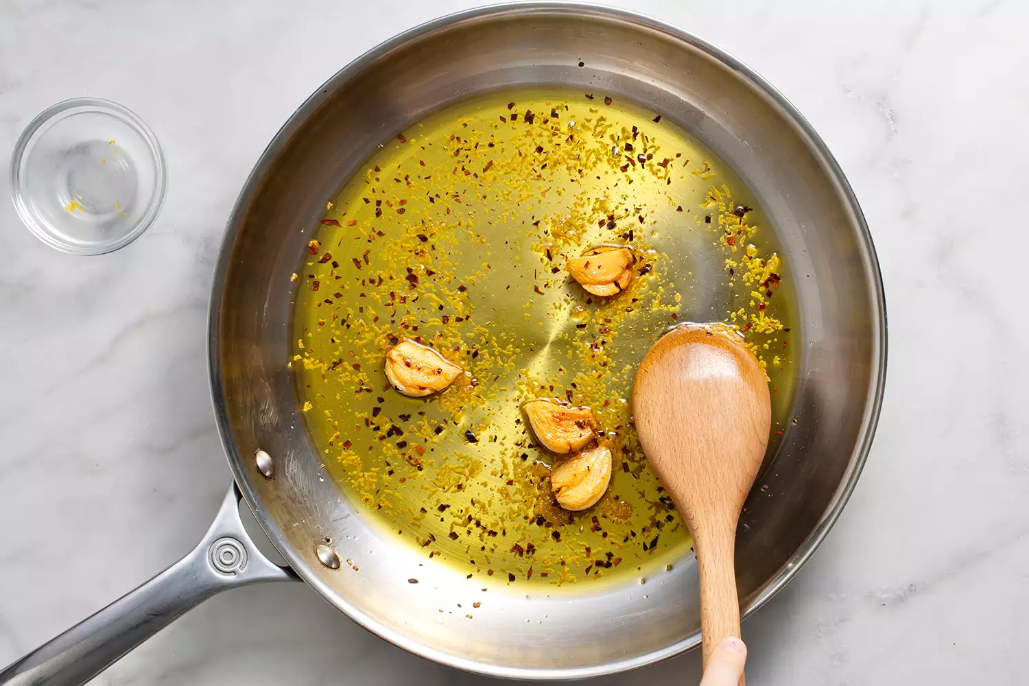 Bottarga na frigideira