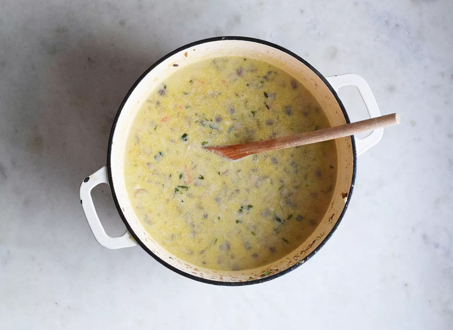 sopa de frango e arroz
