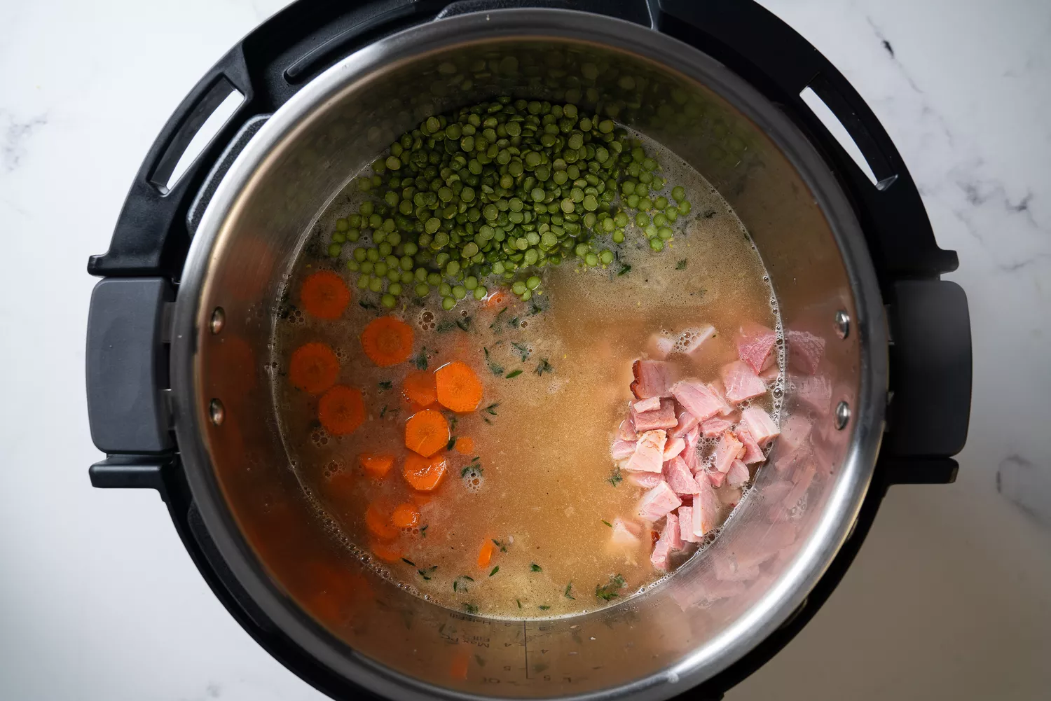 Sopa de Ervilha com Instant Pot