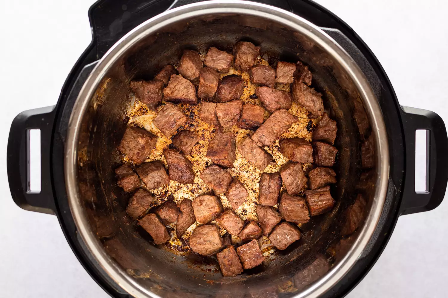 Fritar carne na Panela de Pressão