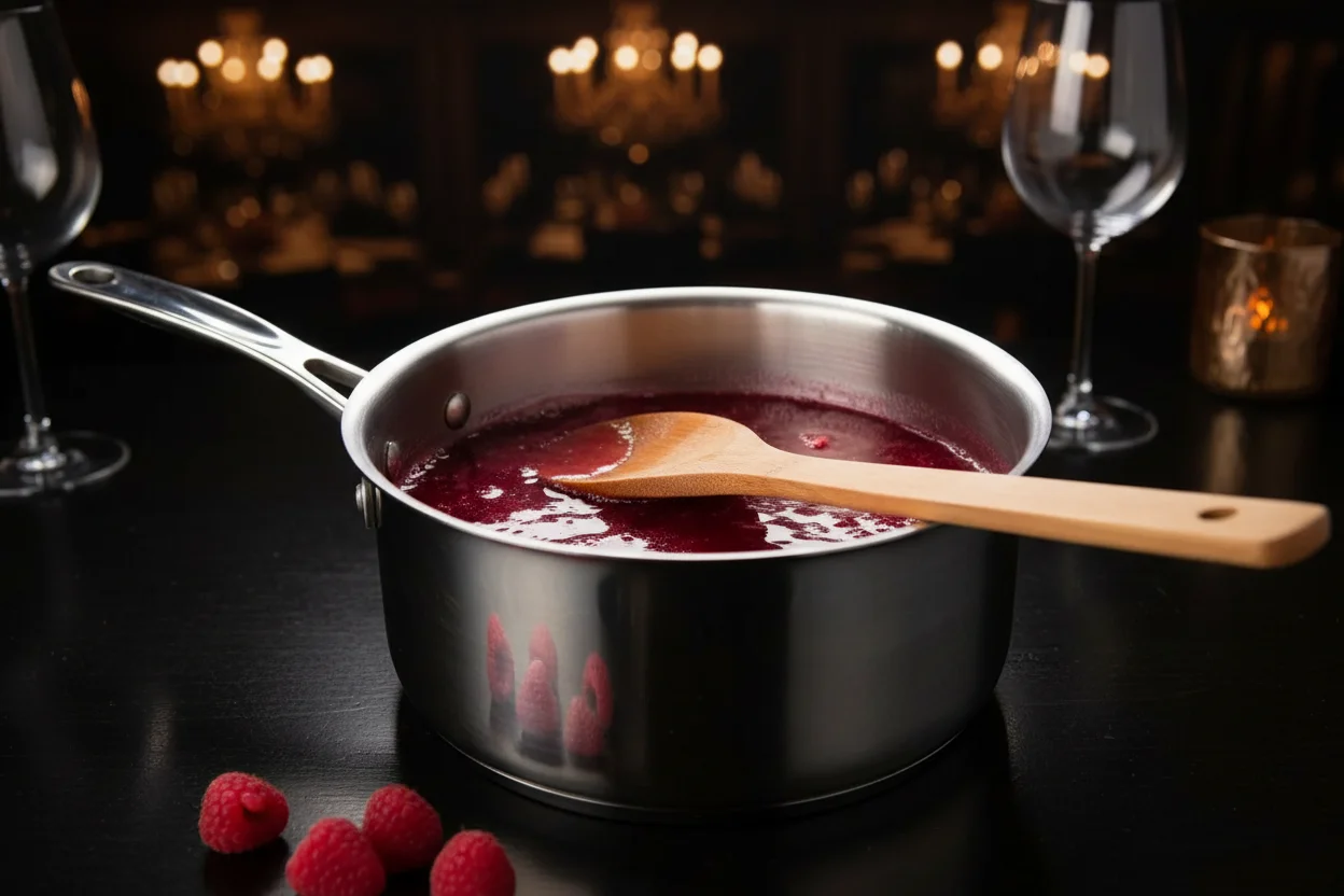 Preparando o Xarope para o Ponche de Melancia