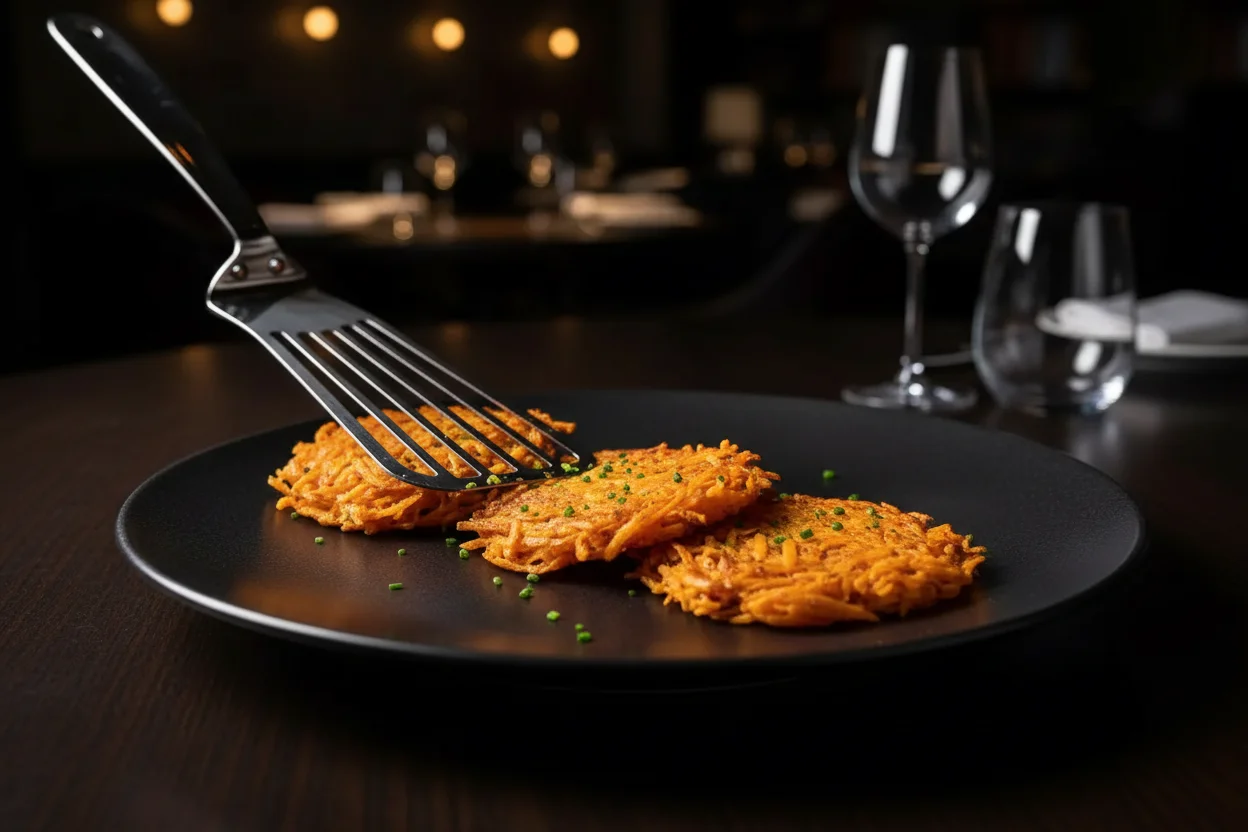 Batatas Rosti de Batata Doce