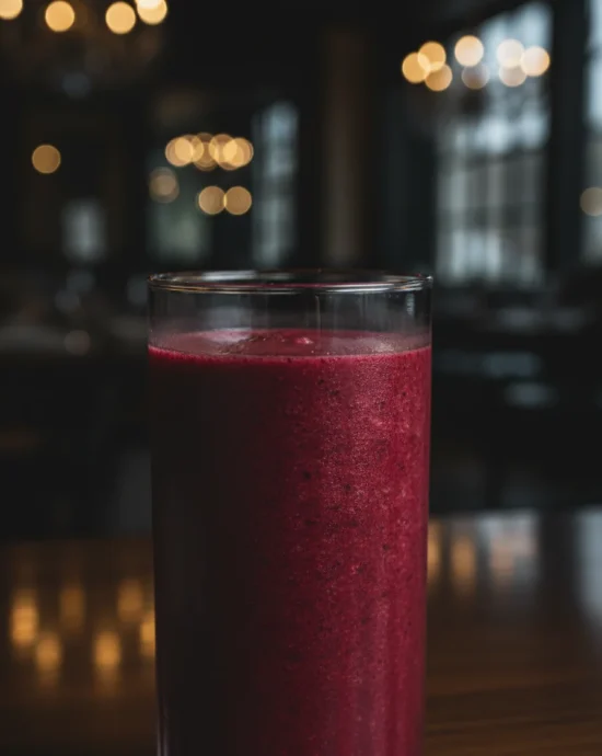 Receita de Smoothie de Açaí e Frutas Vermelhas