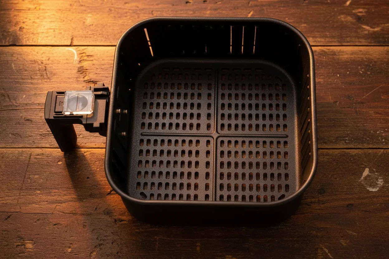 cesta da air fryer com spray