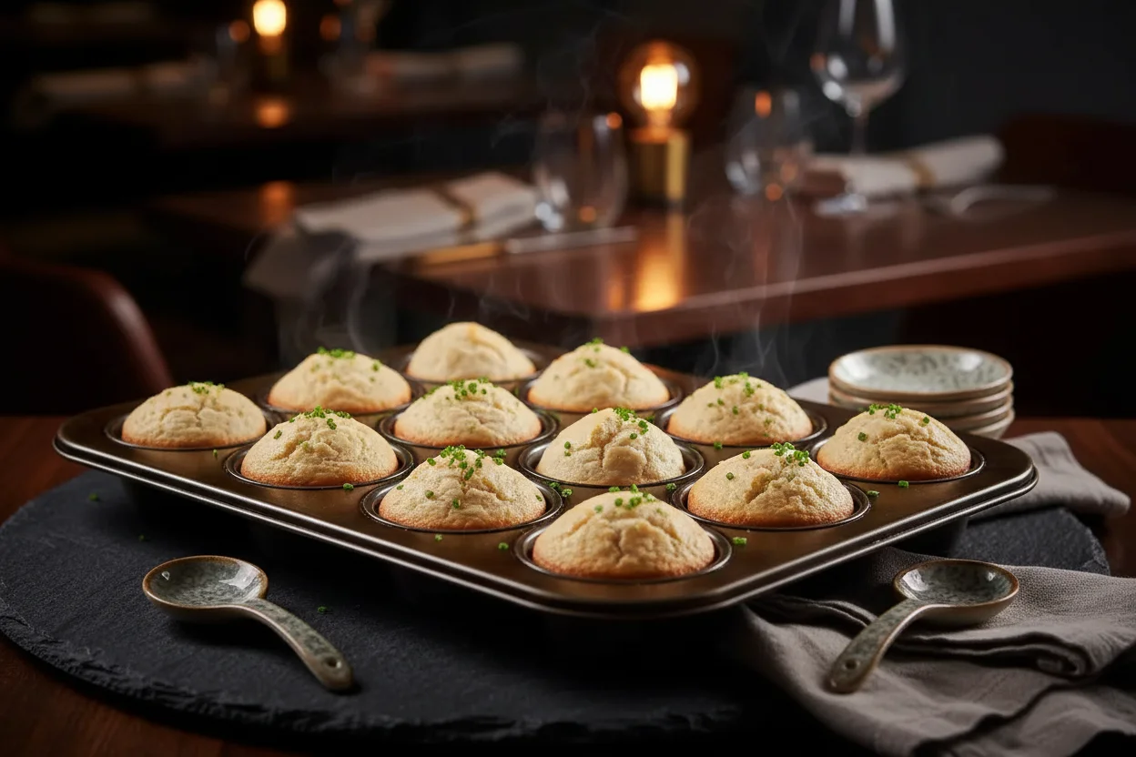 Pães de Jantar Sem Fermento