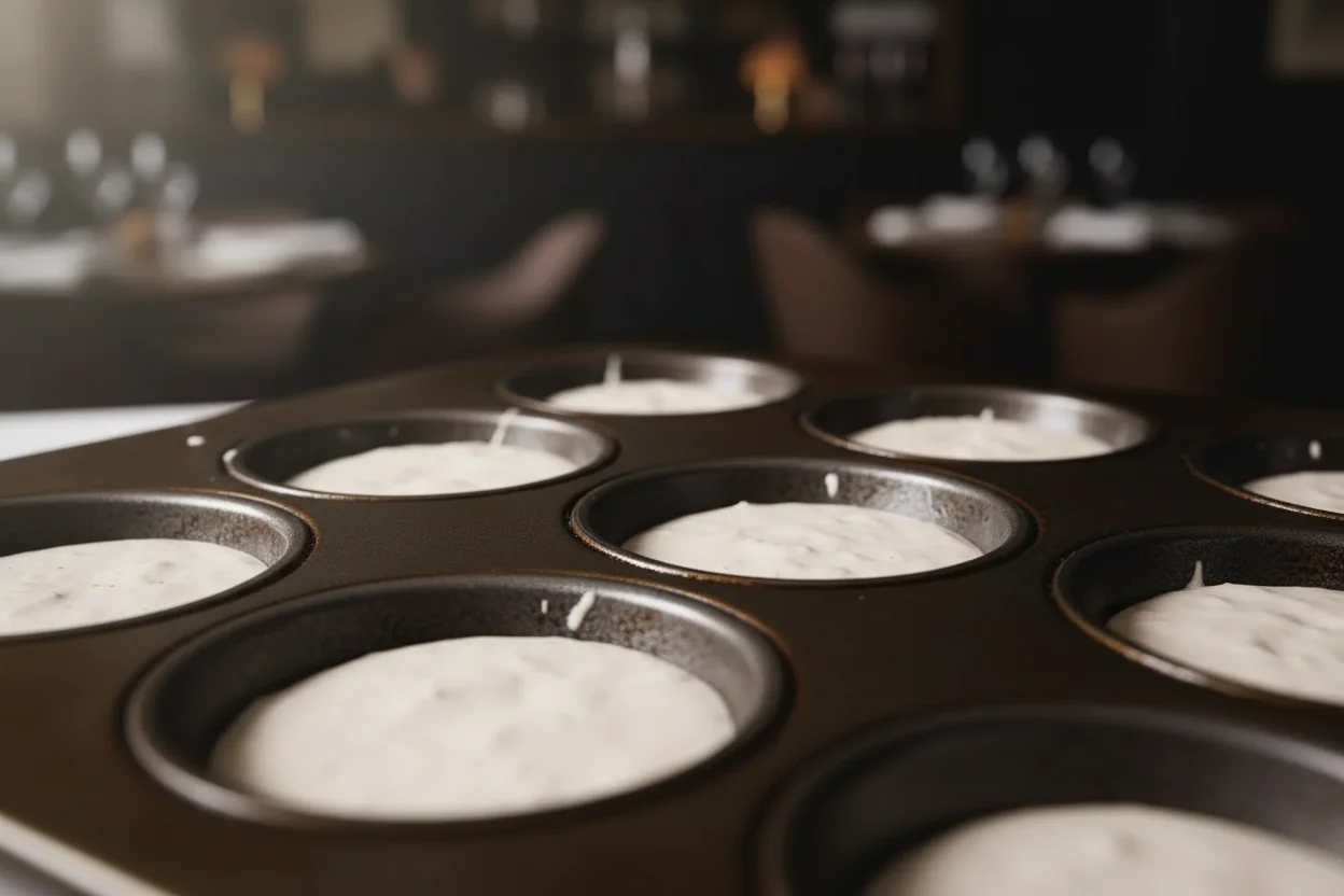 Pães de Jantar Sem Fermento