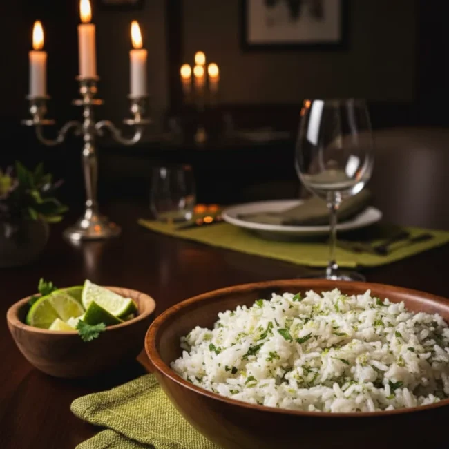 Cilantro Lime Rice do Chipotle imitação