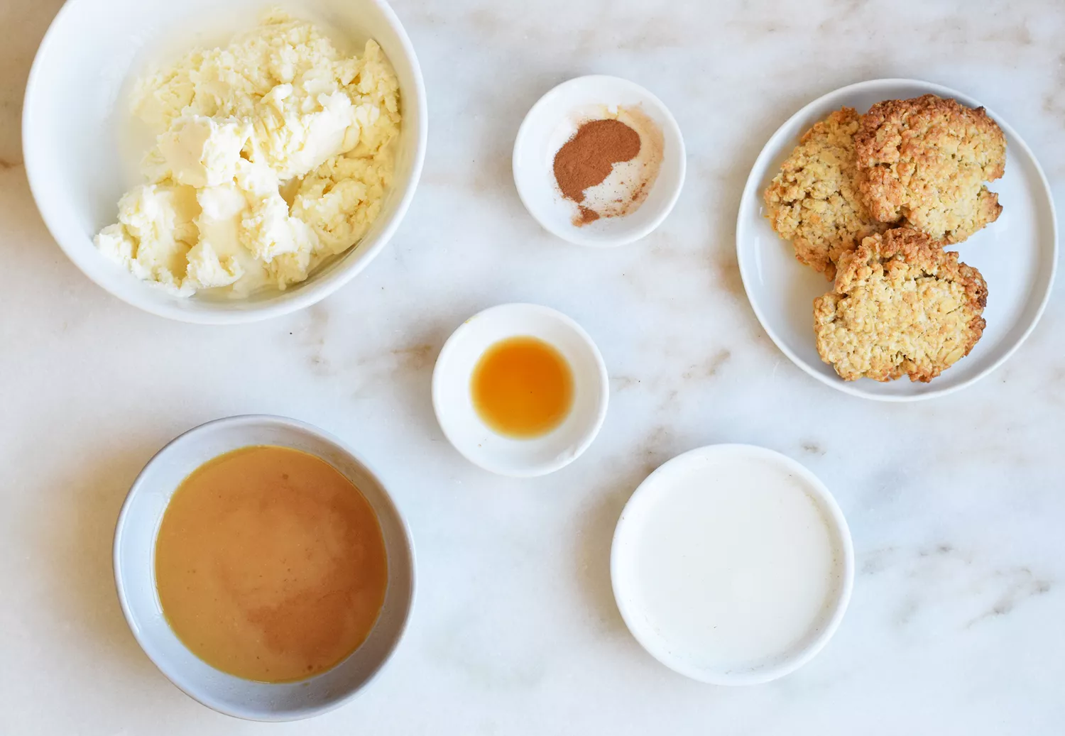 ingredientes do milkshake de leite de aveia