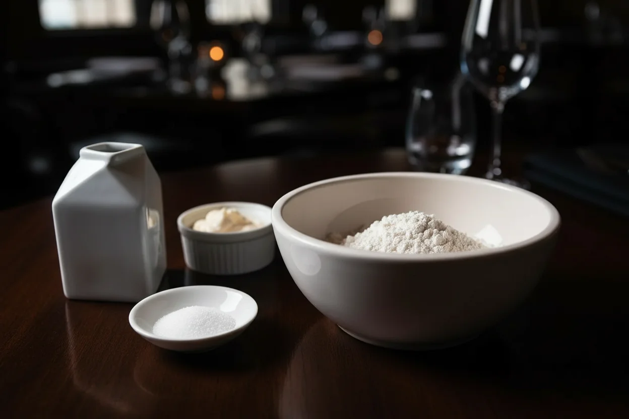 Pães de Jantar Sem Fermento