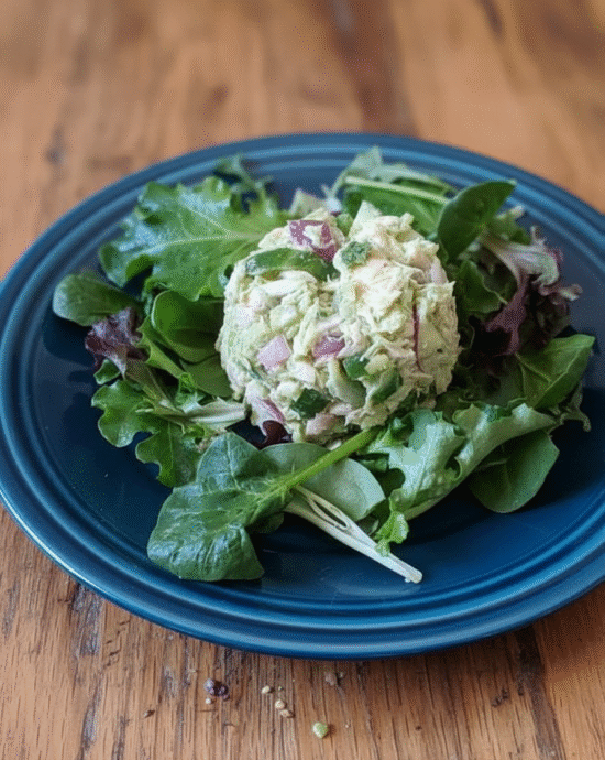 Salada de Atum com Abacate