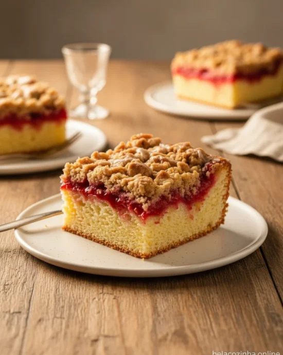 Bolo de Café com Cereja