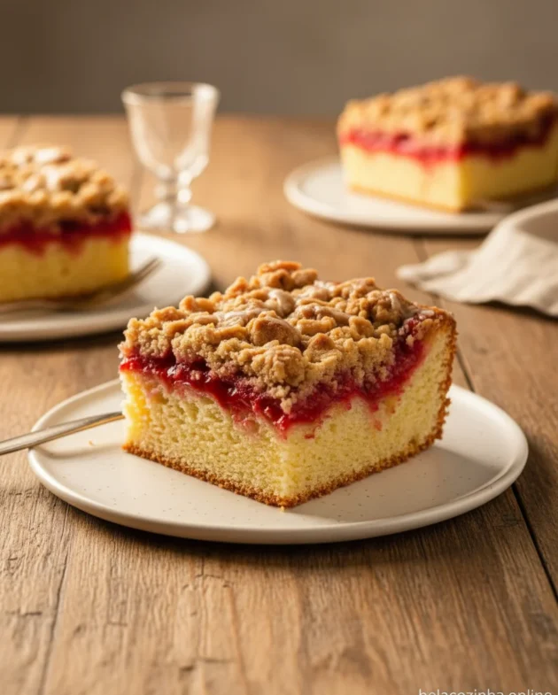 Bolo de Café com Cereja