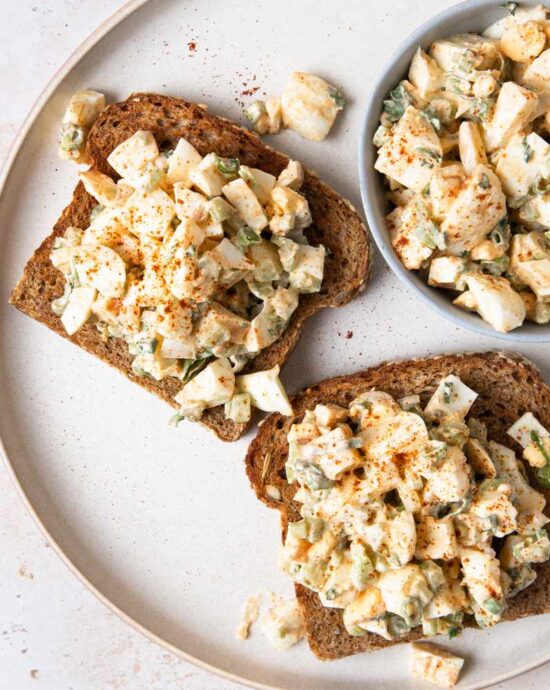 Salada de Ovos Cremosa (Sem Maionese)