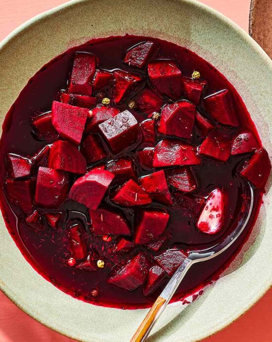 Receita de Beterrabas Fermentadas