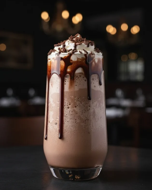 Receita de Chocolate Quente Frozen