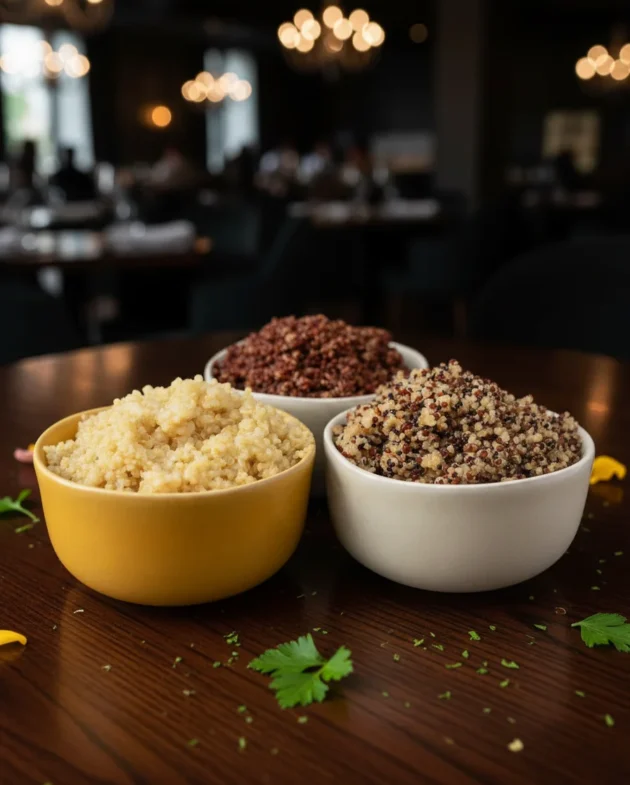 Receita de Quinoa na Instant Pot.