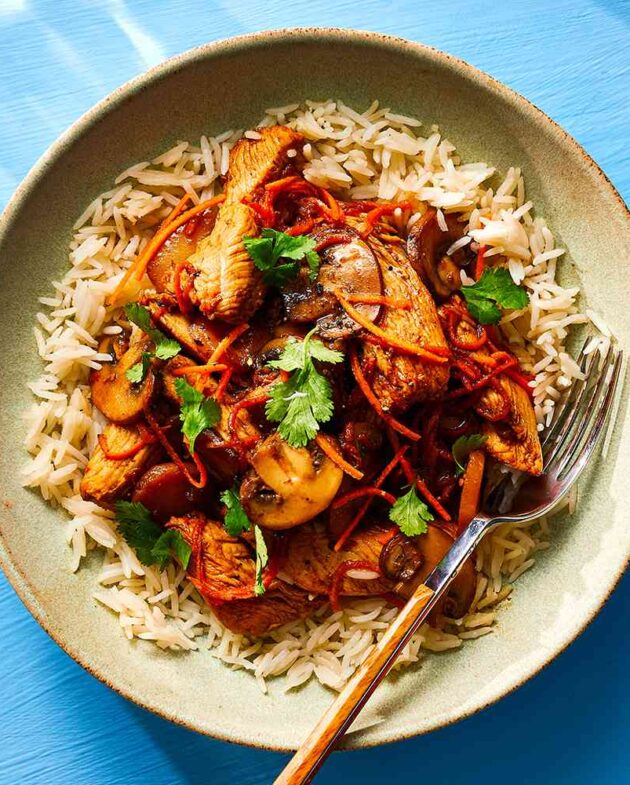 Receita de Moo Goo Gai Pan (Mah Gu Gai Pan)