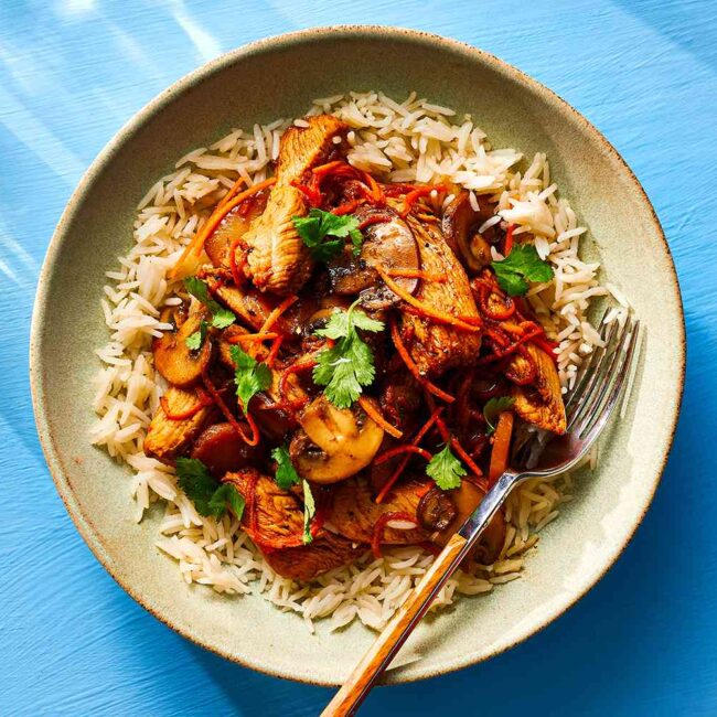 Receita de Moo Goo Gai Pan (Mah Gu Gai Pan)