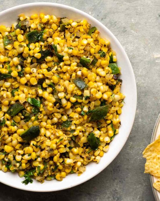 Salsa de Milho com Pimenta Assada