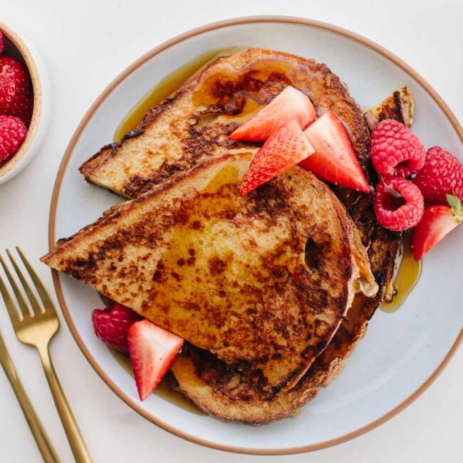French Toast de Fermento Natural