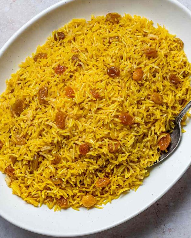 Receita de Arroz com Cúrcuma